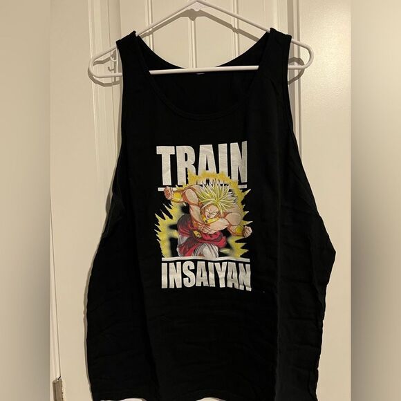 Dragon Ball Z “Train Insaiyan” Graphic Tank Top – Size XL - Picture 2 of 7